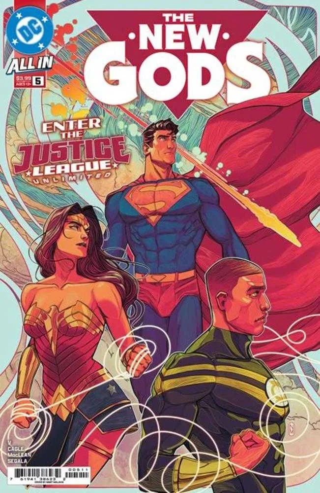 New Gods #5 (sur 12) couvrent A Nimit Malavia