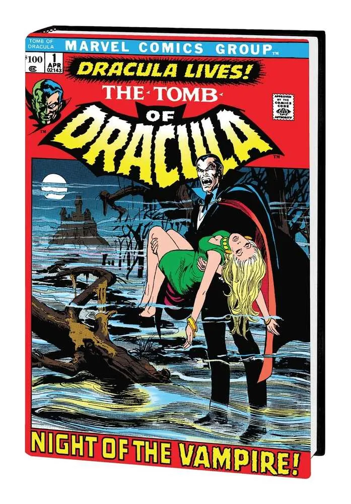Tombe de Dracula Omnibus Relié Volume 01 Neal Adams Couverture