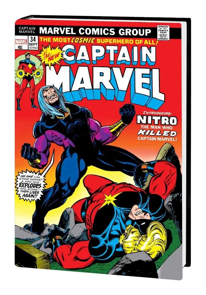La Mort du Capitaine Marvel Omnibus Relié Volume 02 Variante du Marché Direct