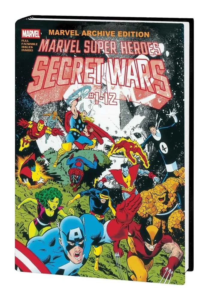 Marvel Archive Edition Marvel Super Heroes Secret Wars Gallery Edition Collection à couverture rigide DM