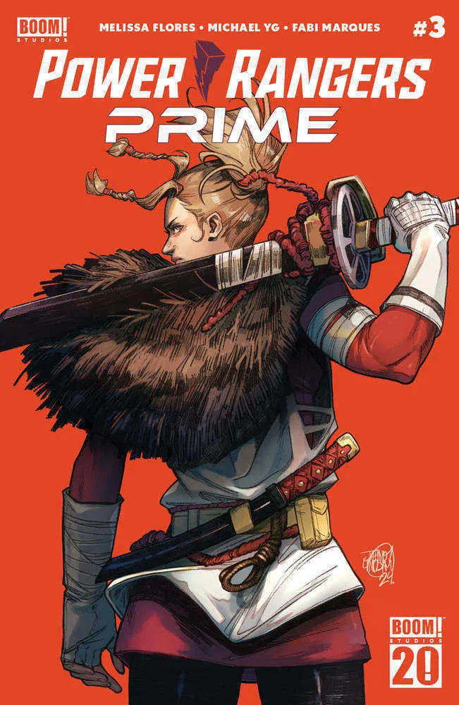 Power Rangers Prime #3 2e édition Lindsay