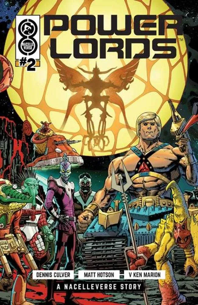 Power Lords #2 (sur 3) Couverture de Dustin Weaver