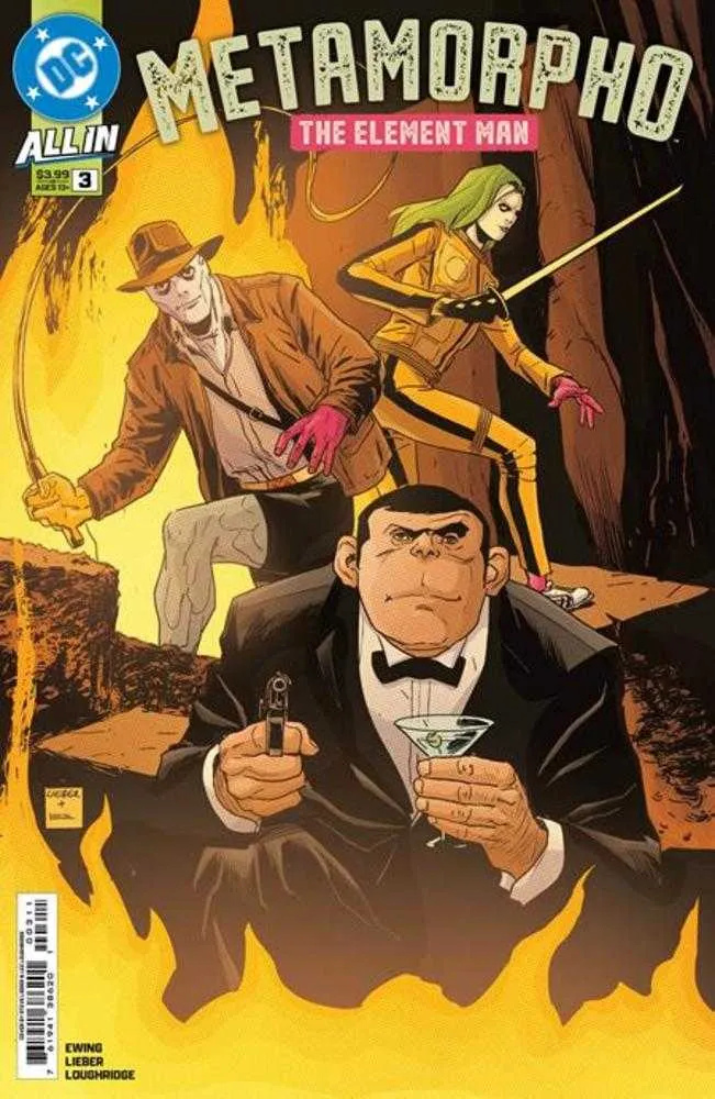 Metamorpho The Element Man #3 Couverture A Steve Lieber