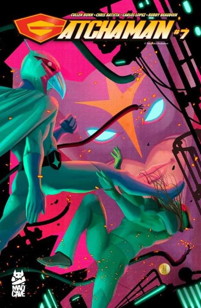Gatchaman #7 couvre un Inaki Miranda
