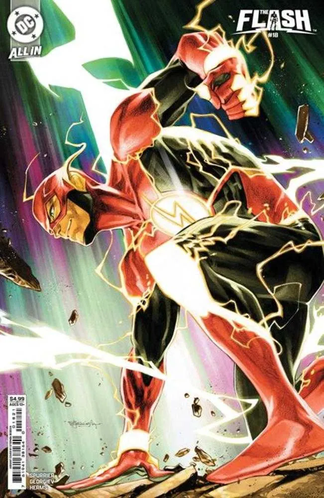 Flash #18 Couverture C Stephen Segovia Variante en papier cartonné