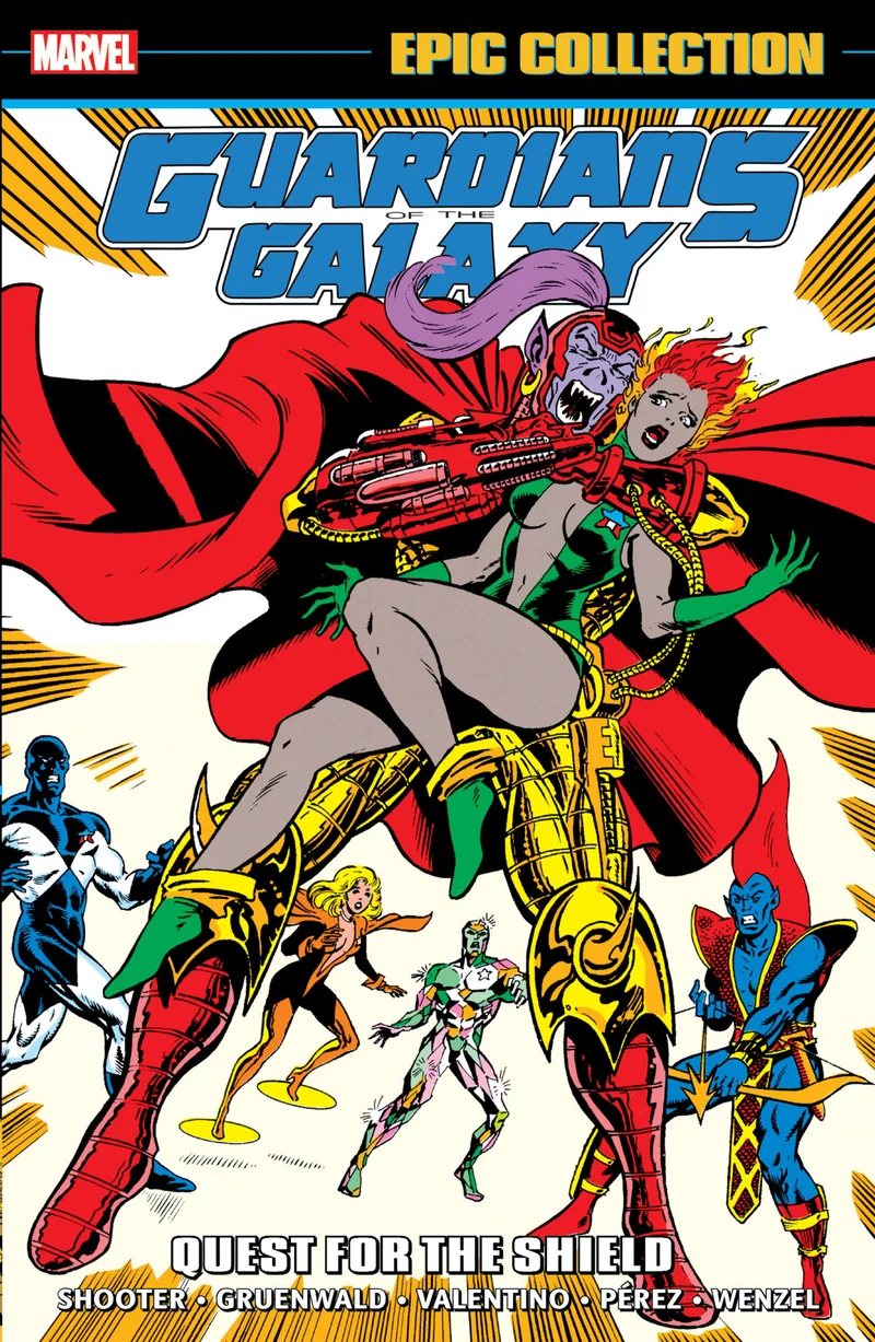 Gotg Epic Collect TPB Volume 02 Quête TPB pour le bouclier