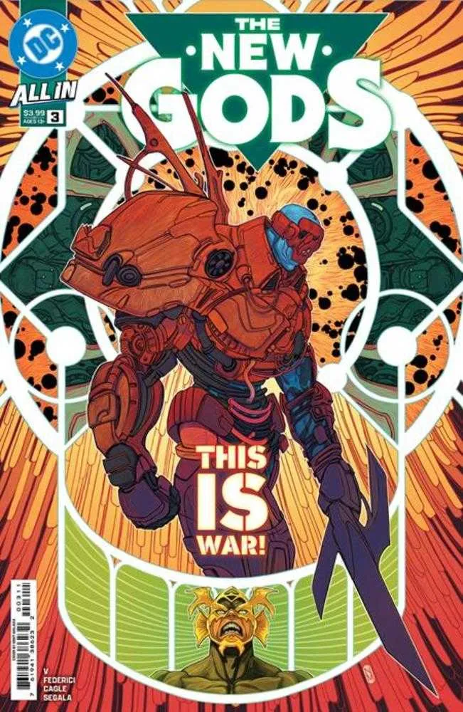 New Gods #3 (sur 12) couvrent A Nimit Malavia
