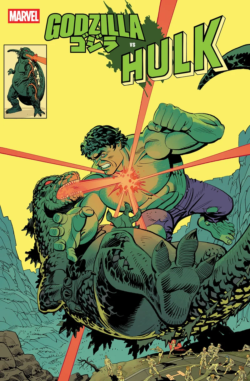 Godzilla contre Hulk #1 Hommage à Marvel Romero 04/16/2025