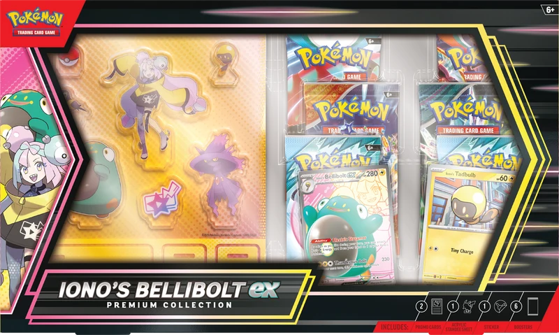 JCC POKÉMON : COLLECTION EX PREMIUM BELLIBOLT D'IONO