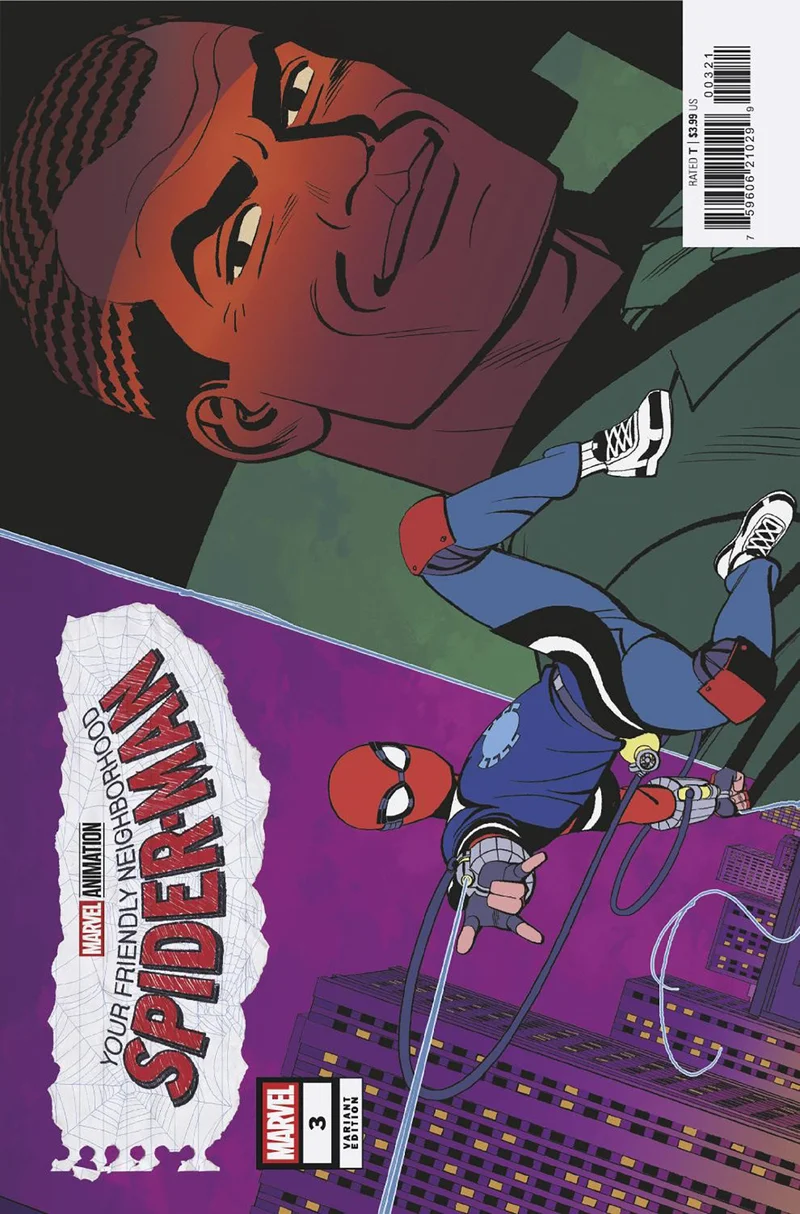 Votre sympathique voisin Spider-Man #3 Variante d'animation Marvel