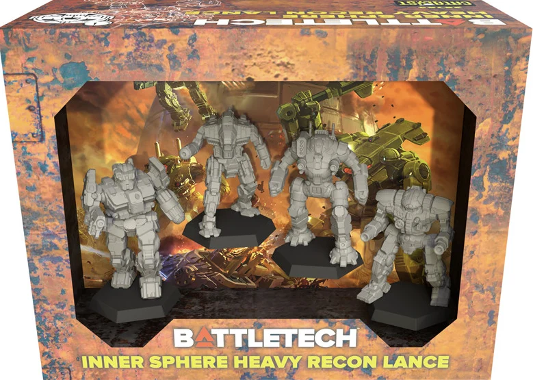 BATTLETECH : LANCE DE RECONNAISSANCE LOURDE INNER SPHERE