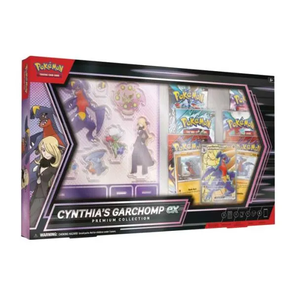 JCC POKÉMON : COLLECTION EX PREMIUM CARCHOMP DE CYNTHIA