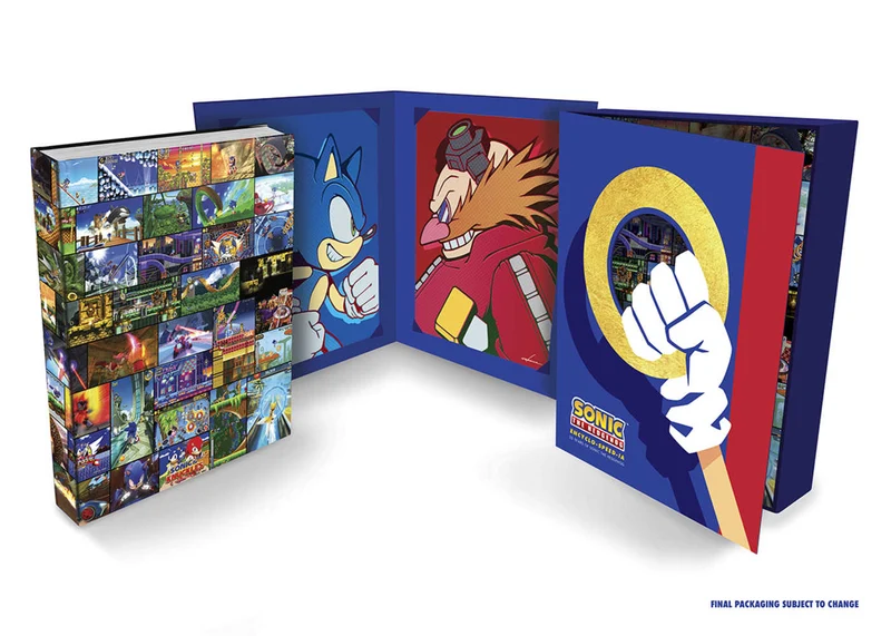 Sonic The Hedgehog Encyclospeedia Édition Deluxe Relié