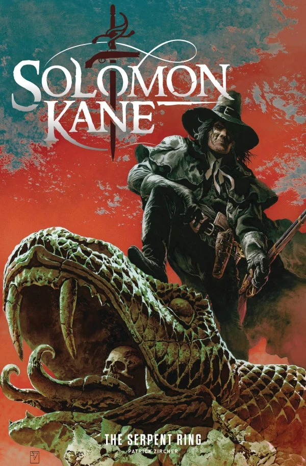 Bague Serpent Solomon Kane n°1 Couverture H Williams III Foil Trade