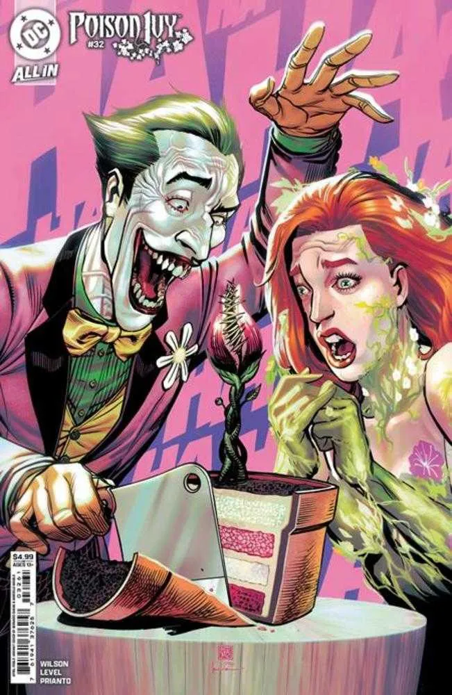 Poison Ivy #32 Couverture D Bernard Chang Variante de papier cartonné du XNUMXer avril