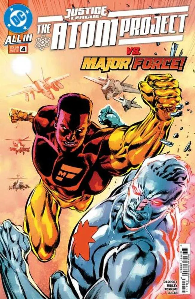 Justice League The Atom Project #4 (sur 6) Couverture A Mike Perkins