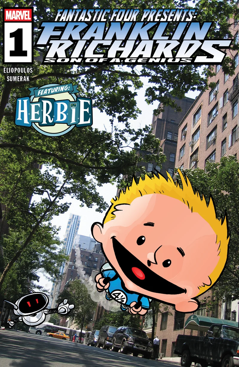 Les Quatre Fantastiques Franklin Richards Fils d'un Génie #1 MARVEL 07/23/2025