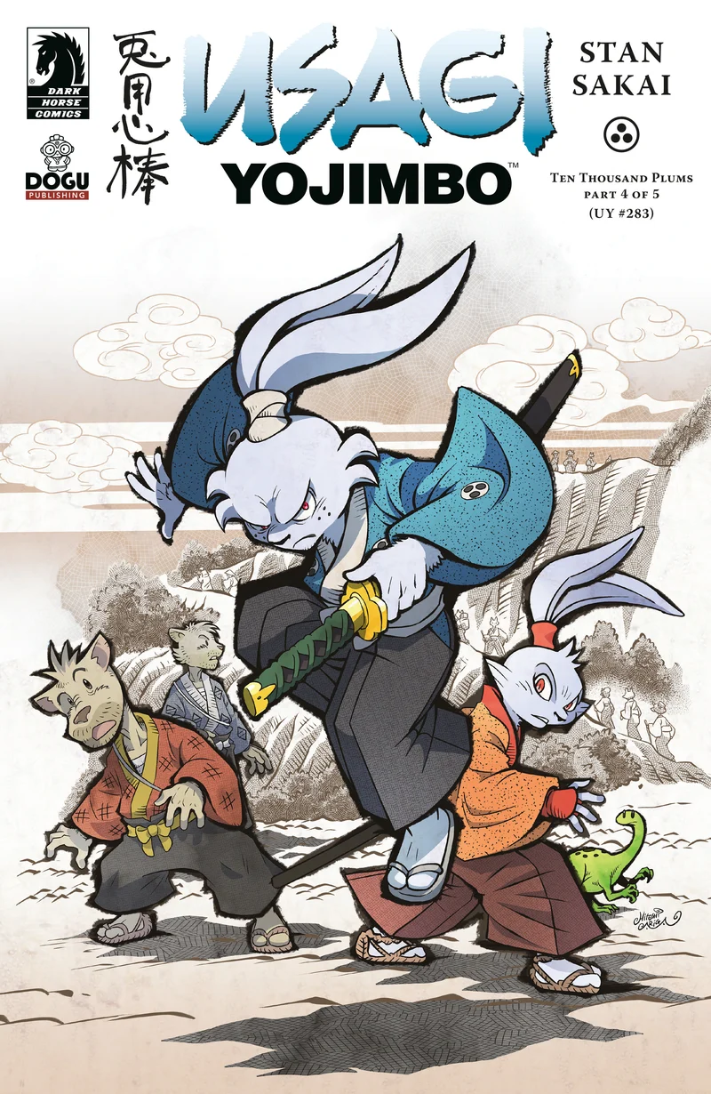 Usagi Yojimbo : Dix mille prunes #4 (Couverture B) (Hitoshi Ariga)