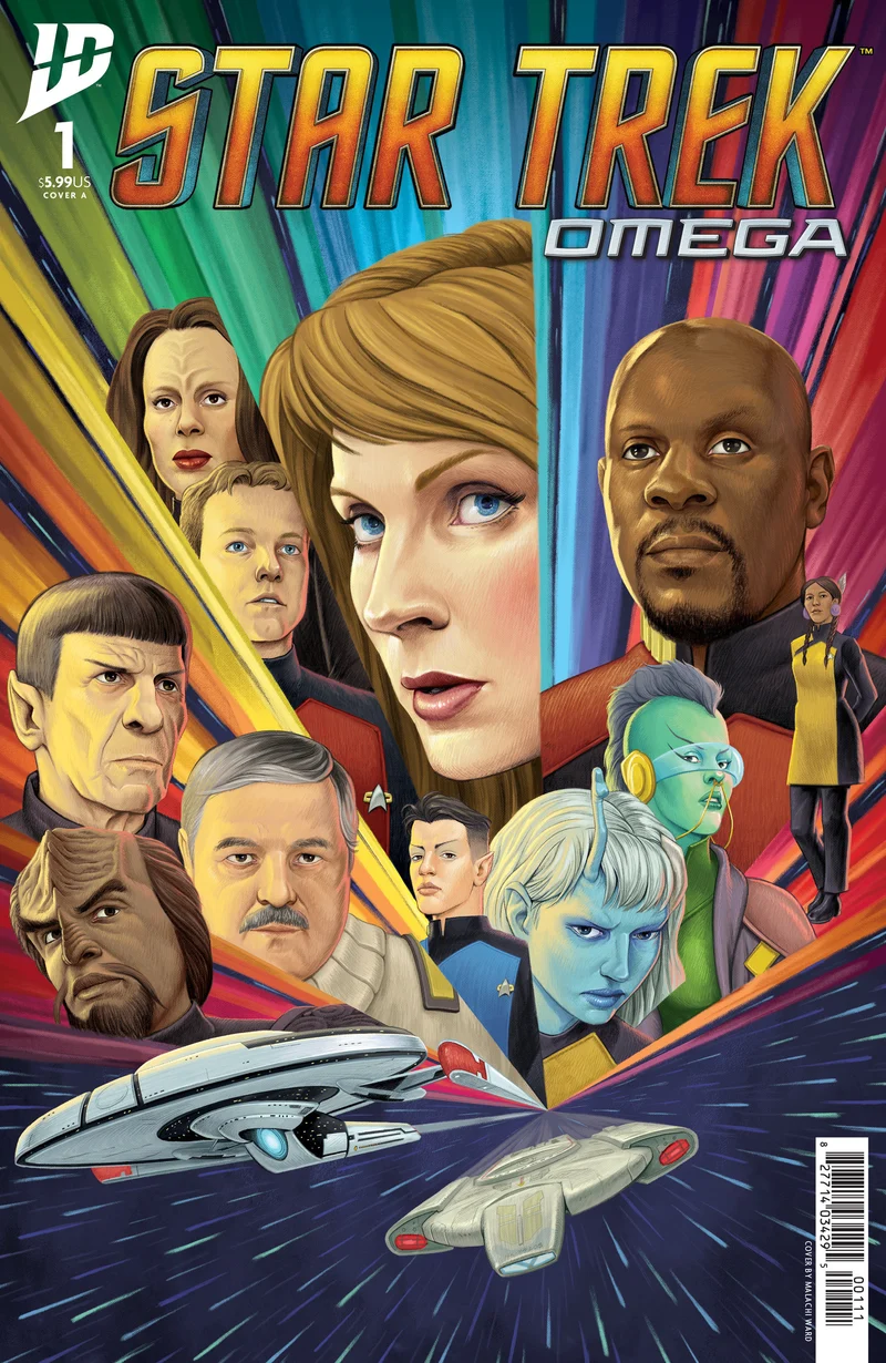 Star Trek : Omega Couverture A (Ward)