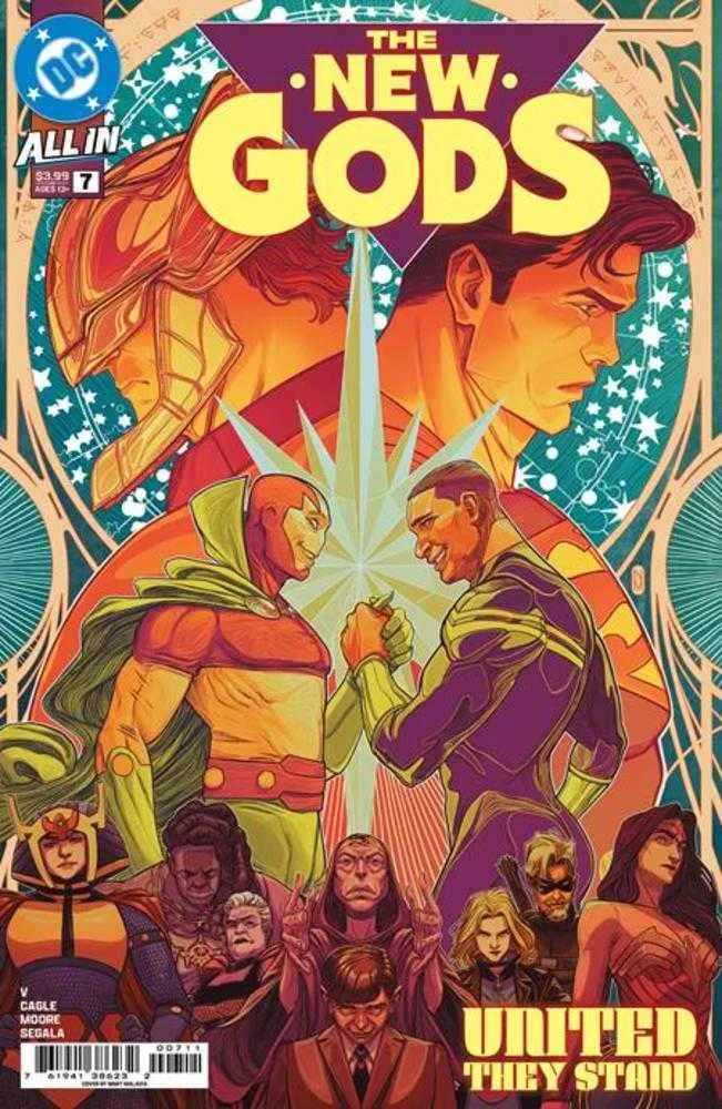 New Gods #7 (sur 12) couvrent A Nimit Malavia