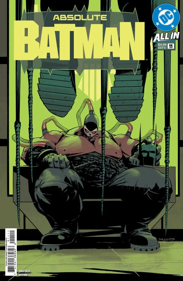 Absolute Batman #11 1er tirage DC A Nick Dragotta 20/08/2025