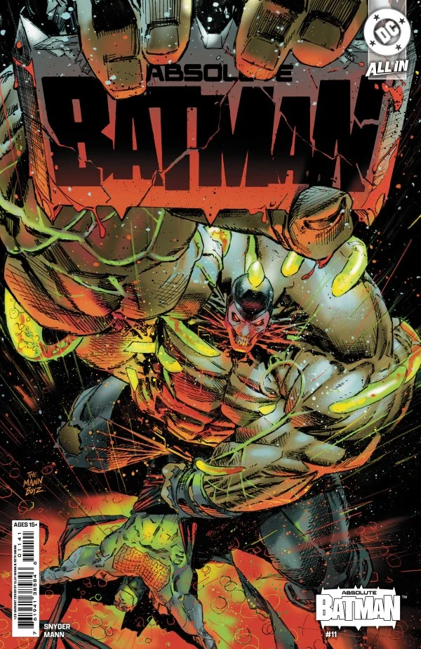 Absolute Batman #11 DC D 1:25 Mann & Mann 08/20/2025