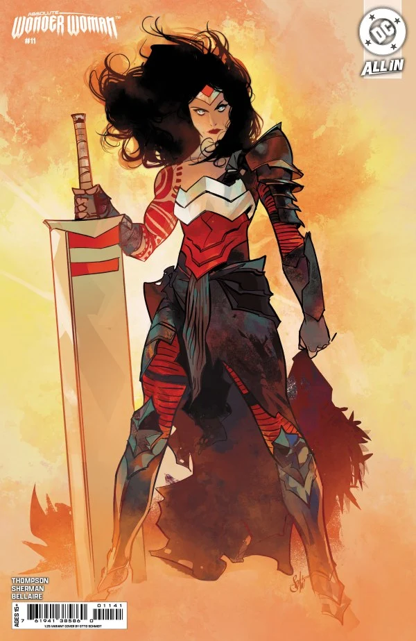 Absolute Wonder Woman #11 DC D 1:25 Otto Schmidt 08/27/2025
