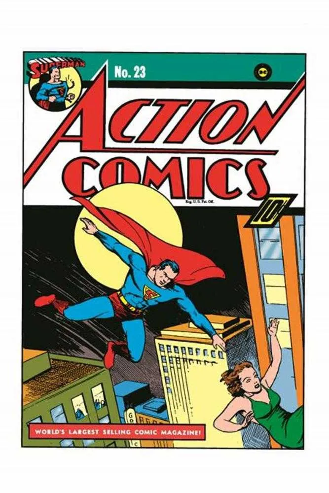 Action Comics #23 Fac-similé DC A Joe Shuster 08/27/2025