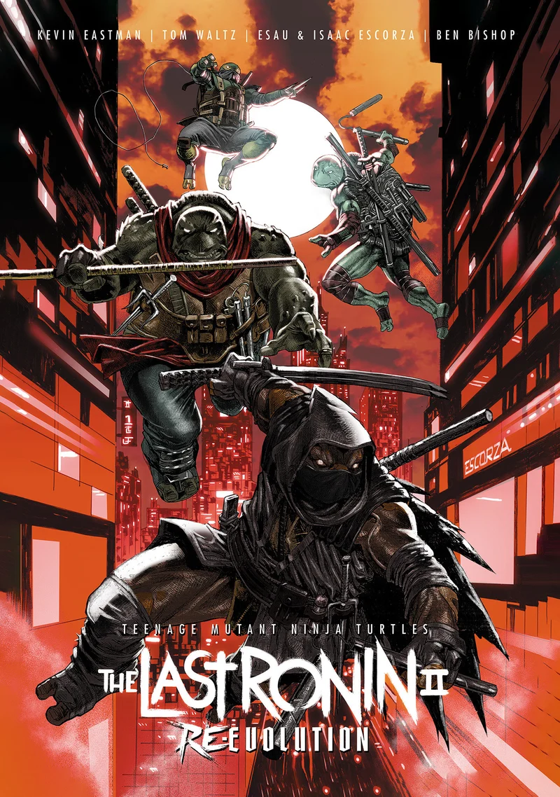 Les Tortues Ninja : Le Dernier Ronin II, Re-Evolution, Couverture rigide