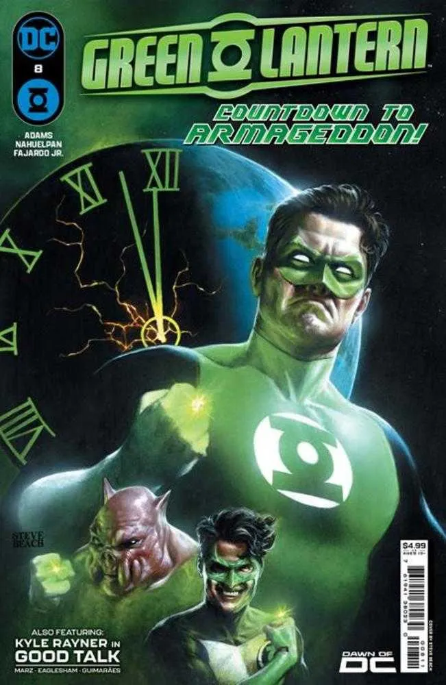 Green Lantern #8 Couverture A Steve Beach