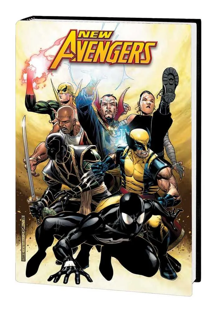 New Avengers par Brian Michael Bendis Omnibus 2 Couverture rigide Variante du marché direct