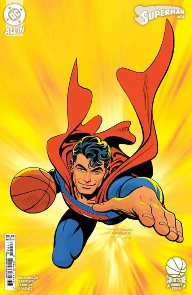 Superman #24 DC E Leonardo Romero Courtside 03/26/2025