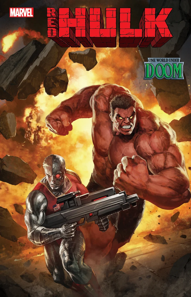 Red Hulk #2 Variante Skan [Doom]