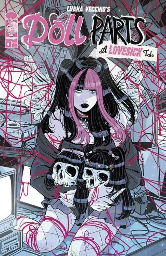 Pièces de poupée A Lovesick Tale #4 (sur 4) Couverture A Luana Vecchio (Mature)