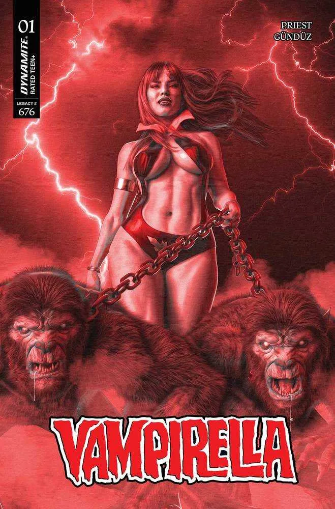 Vampirella (2025) #1 Dynamite Zf Foc 1:10 Spears Rouge 03/26/2025