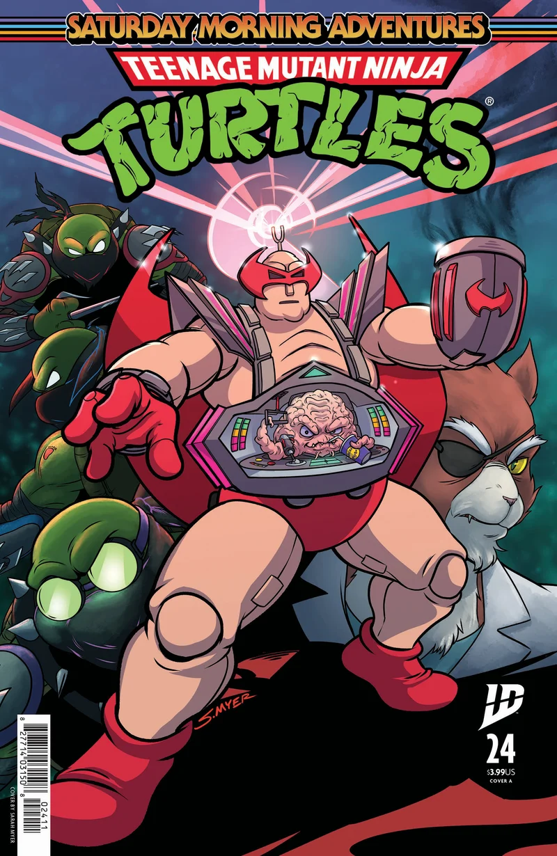 Teenage Mutant Ninja Turtles Saturday Morning Adventure #24 Couverture A Myer