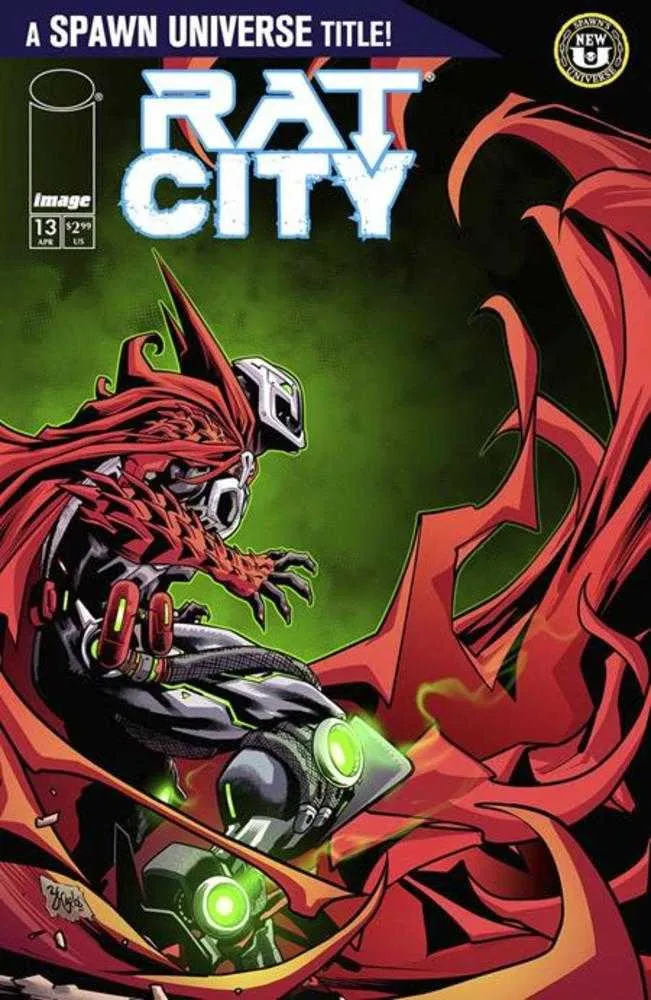 Spawn Rat City #13 Couverture A Ze Carlos