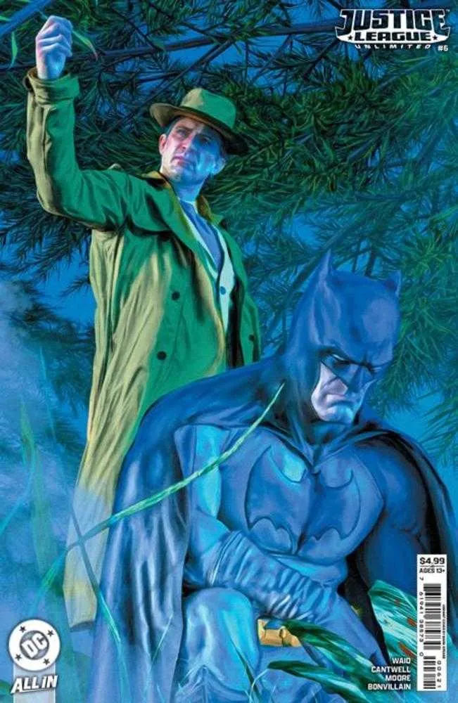 Justice League Unlimited #6 Couverture D Mark Spears Variante en papier cartonné (Nous sommes hier)