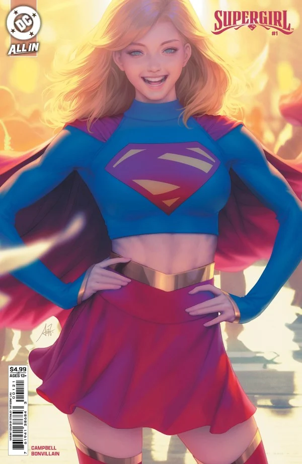Supergirl #1 DC B Stanley Artgerm Lau Sortie le 05/14/2025