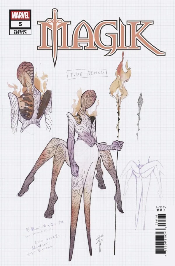 Magik #5 MARVEL 1:10 Conception de Peach Momoko 05/28/2025