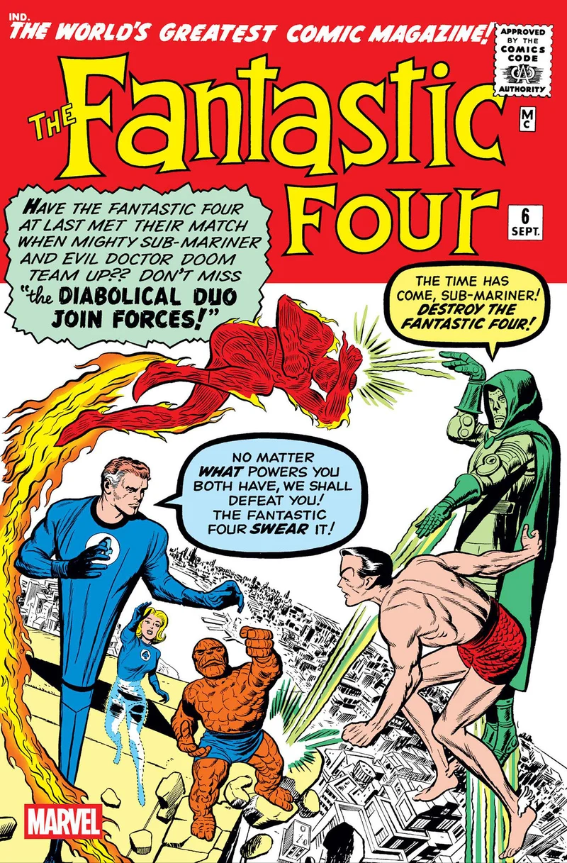 Les Quatre Fantastiques #6 MARVEL Édition Fac-similé Foil 06/11/2025