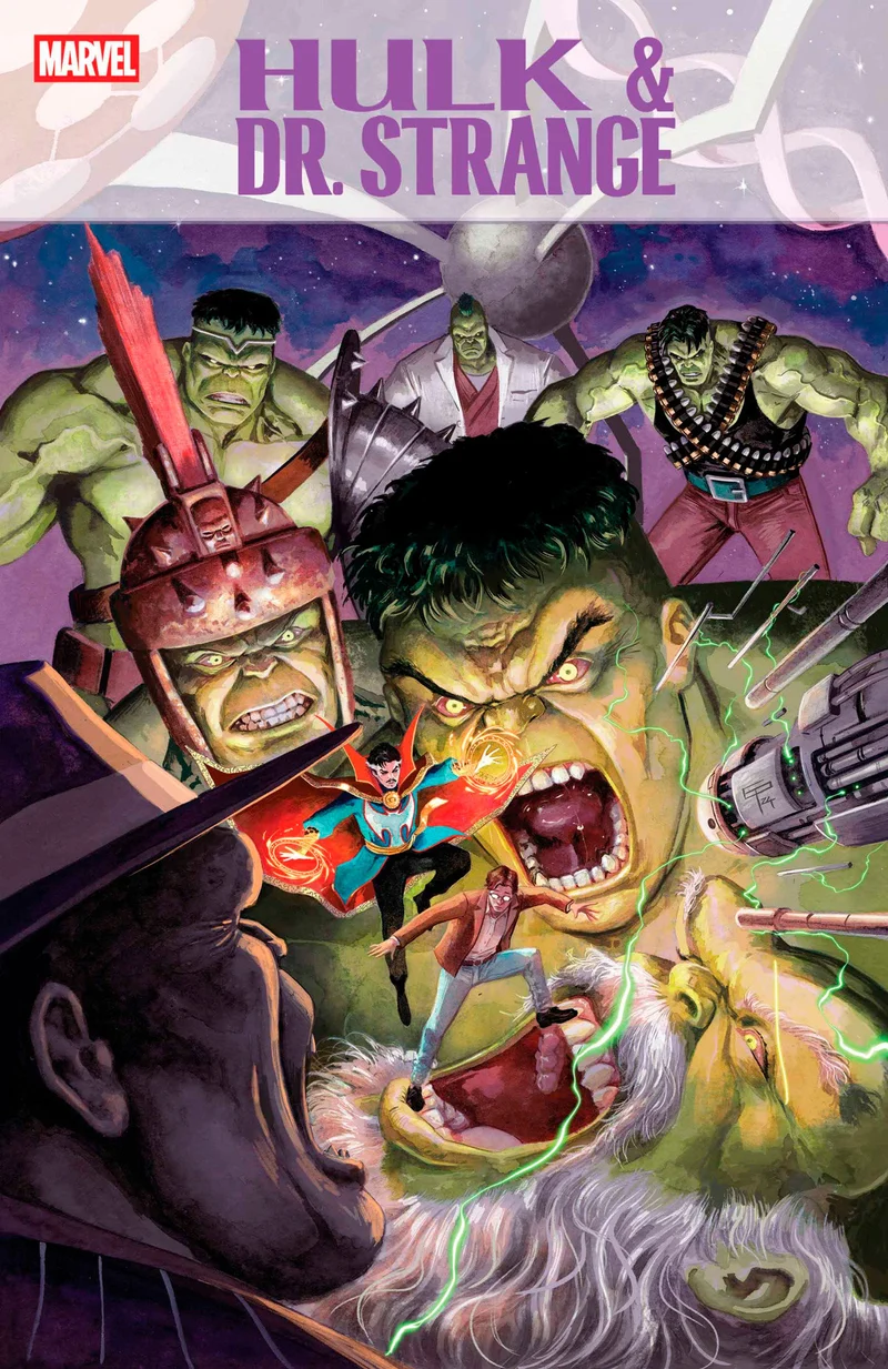 Hulk et Docteur Strange #1 MARVEL German Peralta 05/21/2025