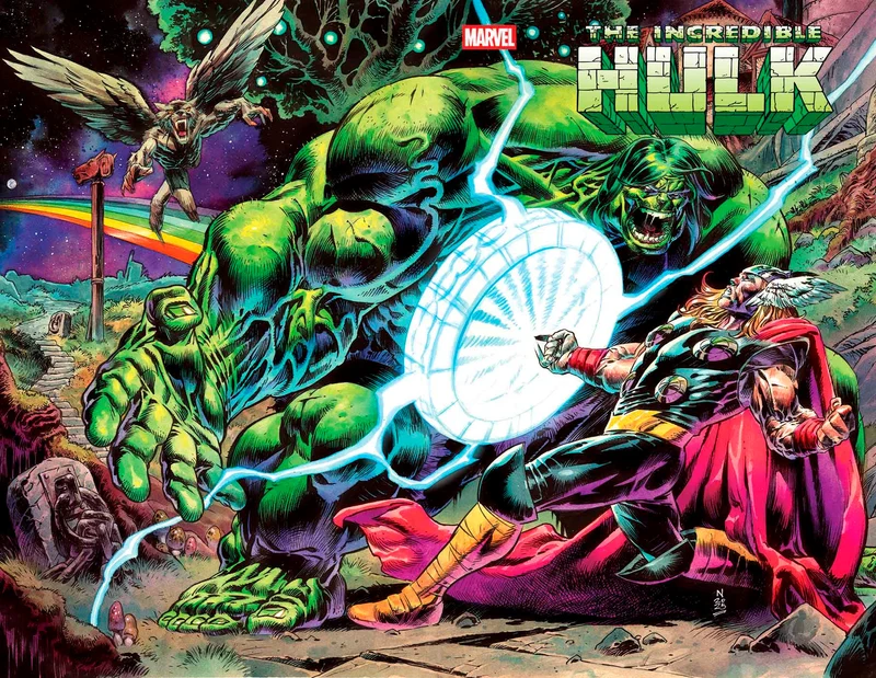 Incredible Hulk #25 MARVEL Wraparound Cover 05/21/2025