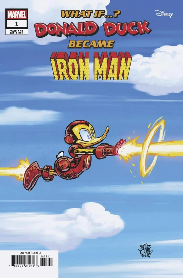 Et si Donald Duck devenait Iron Man #1 MARVEL Skottie Young 05/28/2025