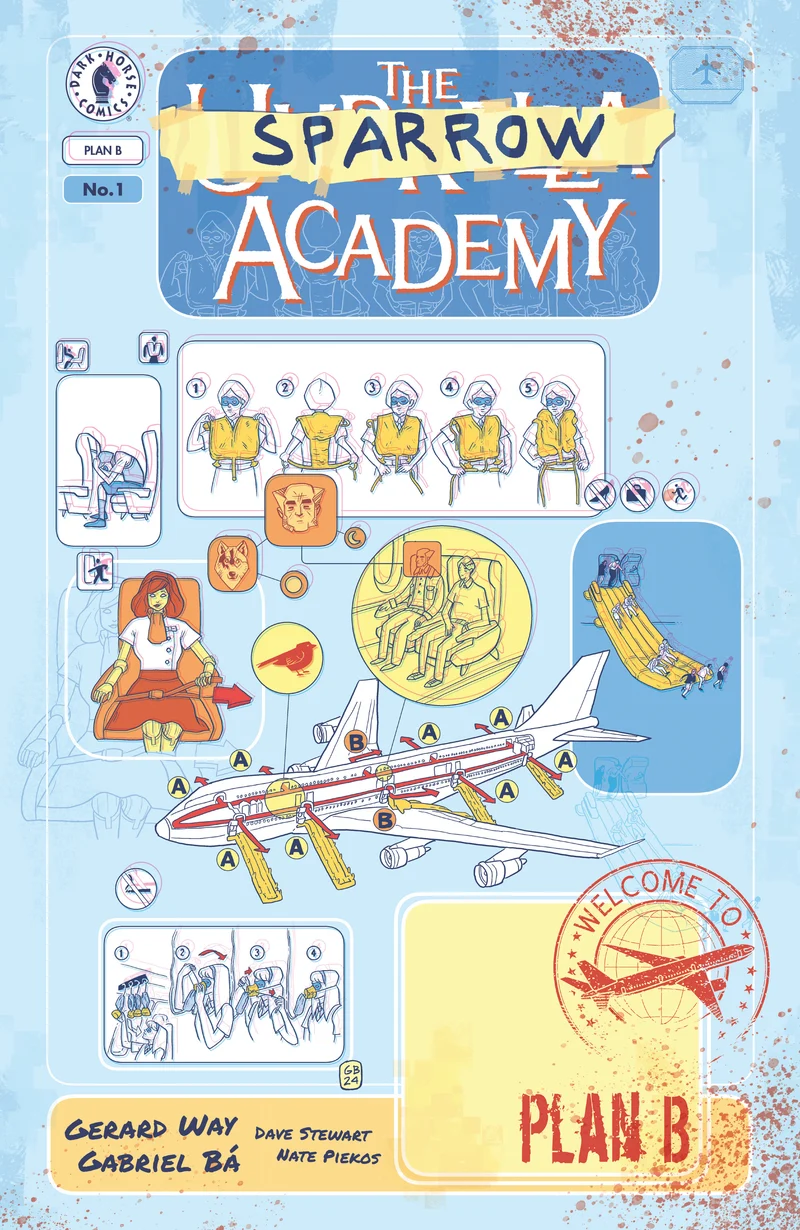 Plan B de The Umbrella Academy #1 Dark Horse A Gabriel Bá 06/11/2025