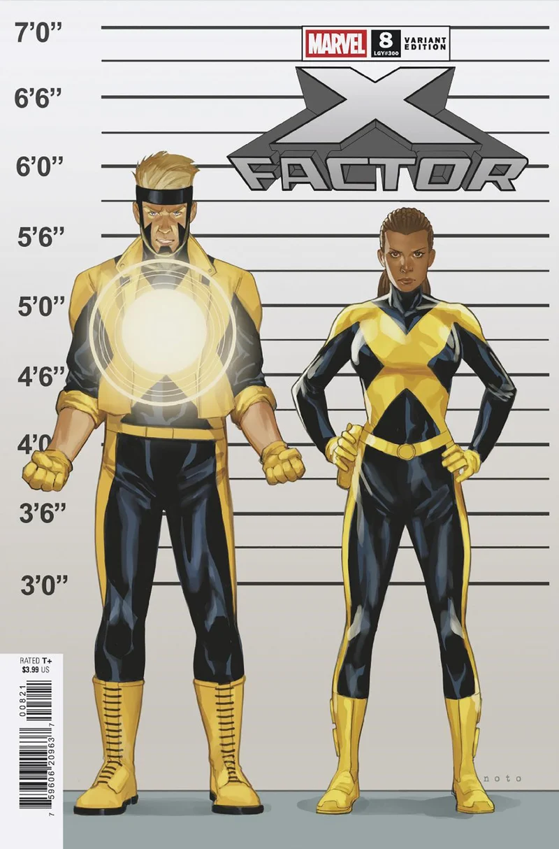 X-Factor #8 Phil Noto Connecting X-Manhunt Variante [Xmh]