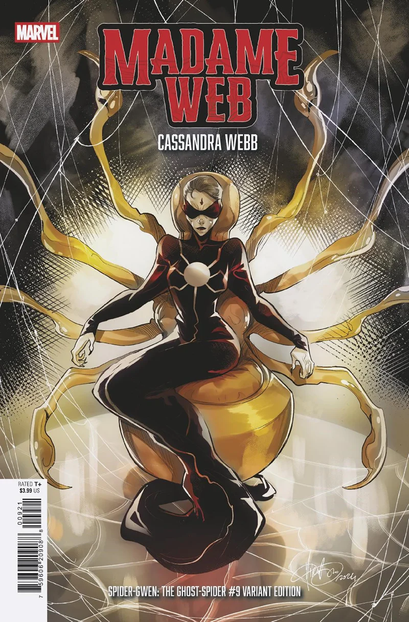 Spider-Gwen : L'araignée fantôme #9 Mirka Andolfo Variante Madame Web