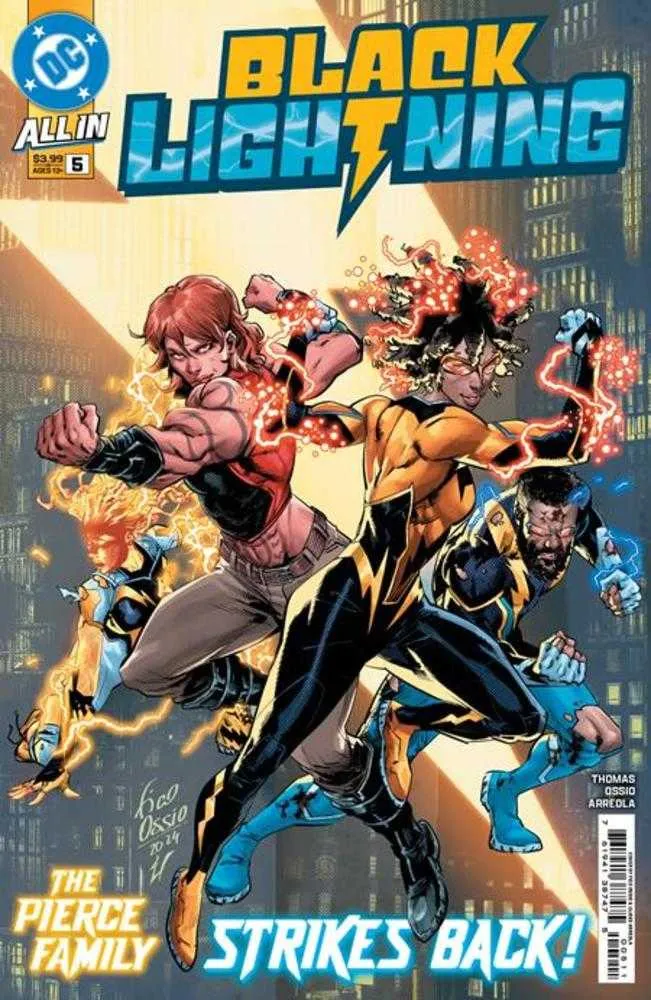 Black Lightning #5 Couverture A Fico Ossio