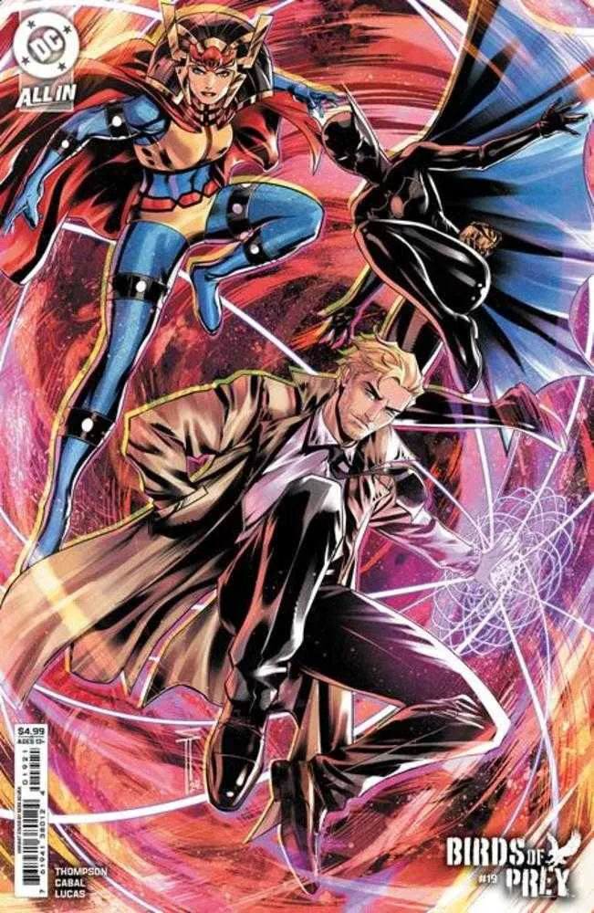 Birds Of Prey #19 Couverture B Variante de stock de cartes Serg Acuna