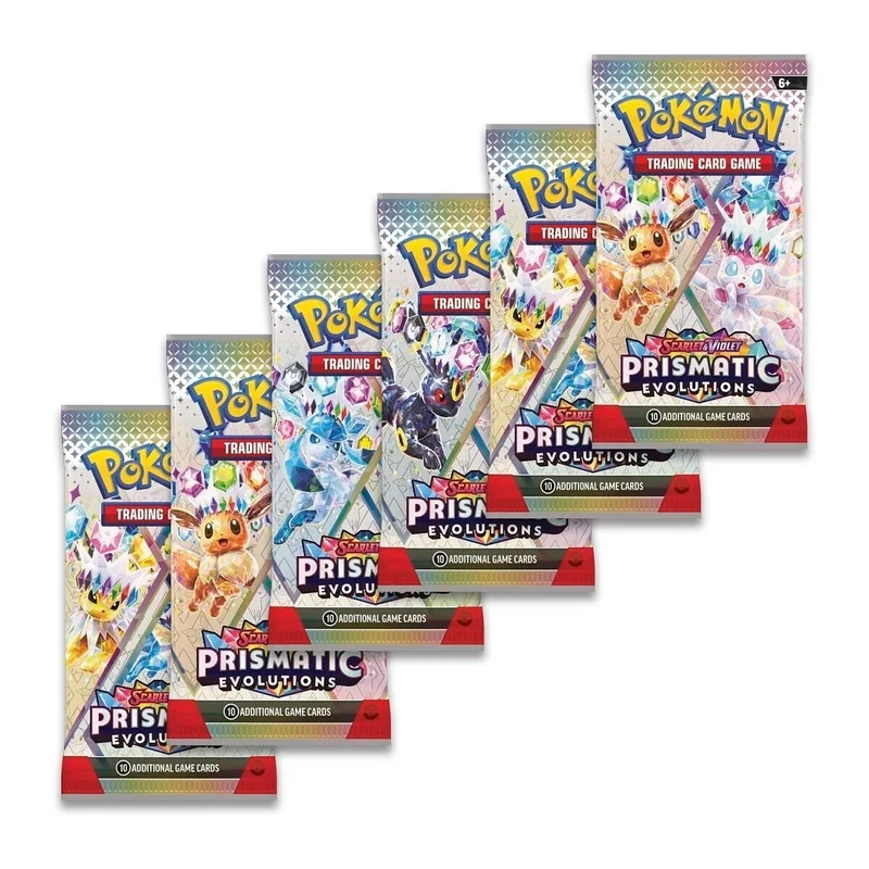 JCC POKÉMON SV08.5 : PACKS BOOSTER ÉVOLUTIONS PRISMATIQUES